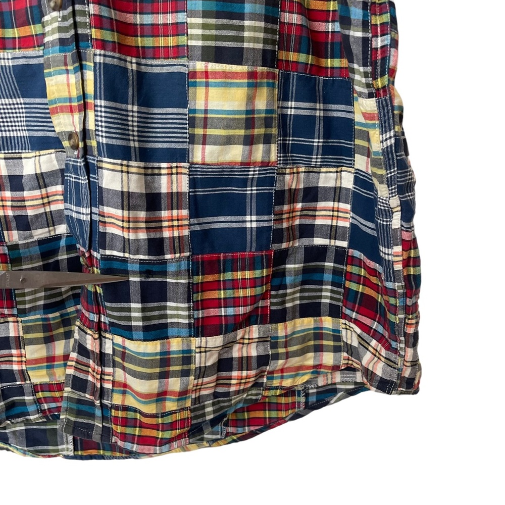 Eddie Bauer Men’s Multicolor Patchwork Quilted Sh… - image 3